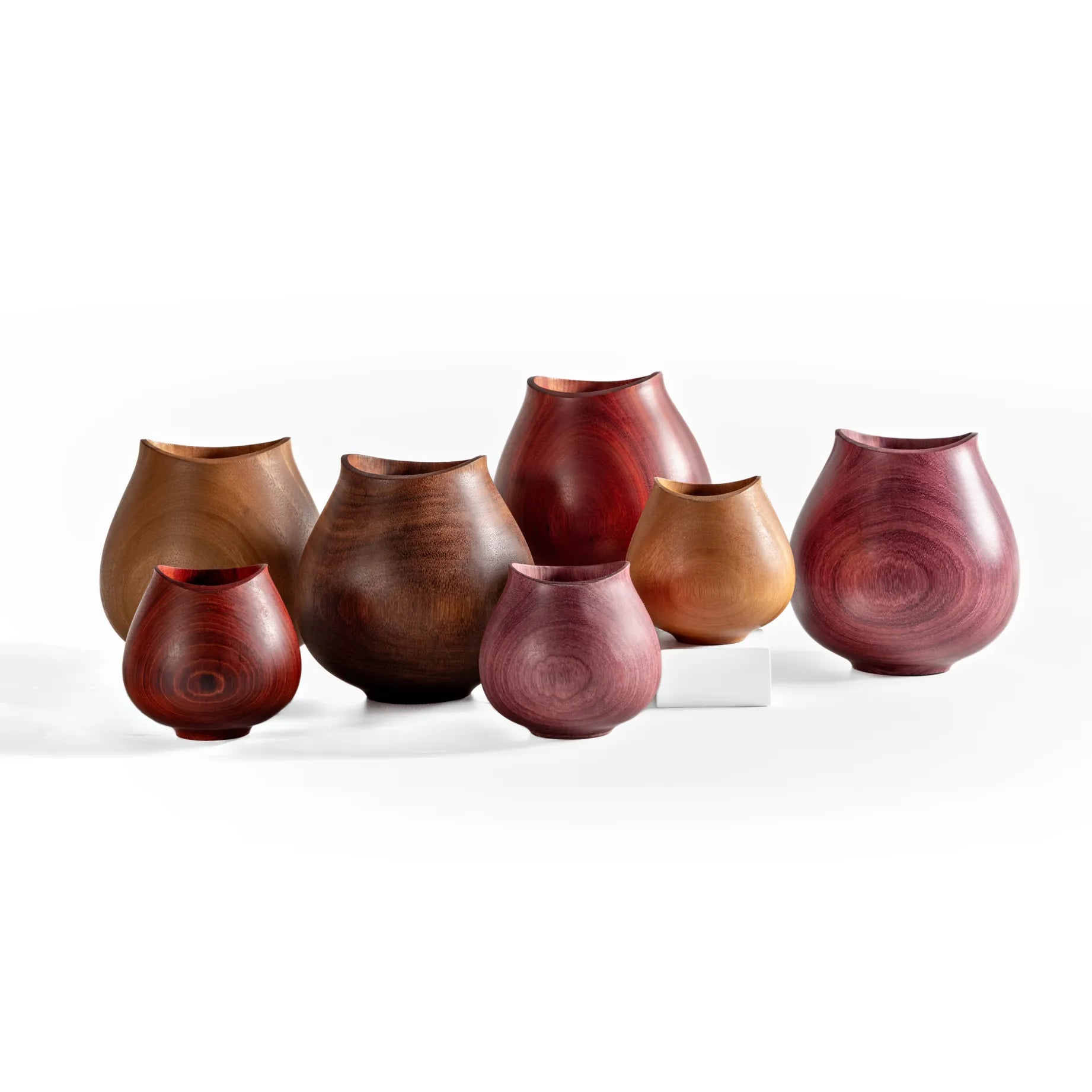 Vaso Tulipa - Sucupira Preta